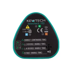Kewtech KEWCHECK103 Socket Tester