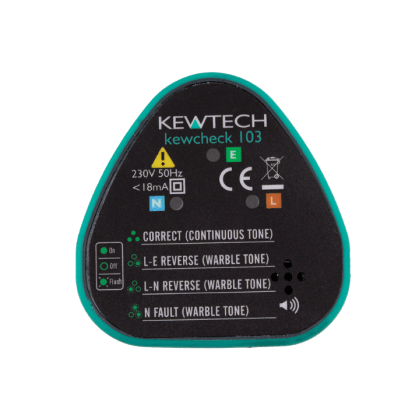 Kewtech KEWCHECK103 Socket Tester