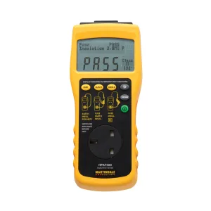 Martindale HPAT5002 Simple Rechargeable PAT Tester