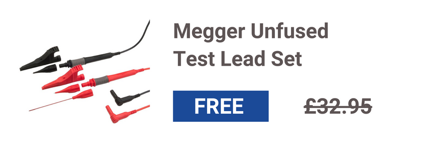 Megger Unfused Test Lead Set