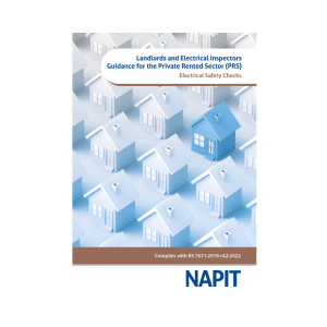 NAPIT Landlords and Electrical Inspectors Guidance for the Private Rented Sector