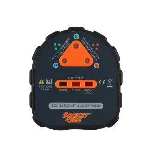 Socket & See SOK34 Easy Socket & Earth Loop Tester