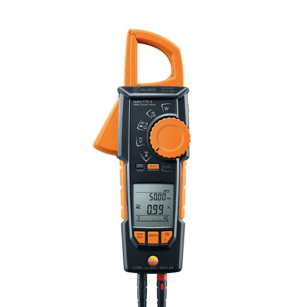 Testo 770-3 TRMS Bluetooth Clamp Meter