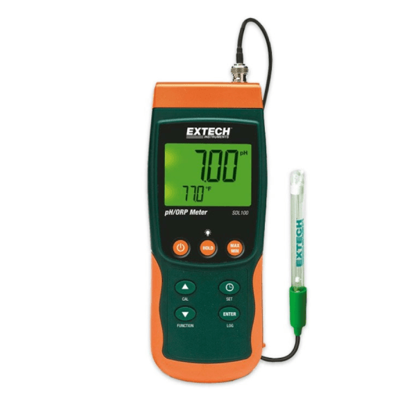 Extech SDL100 pH ORP Temperature Datalogger