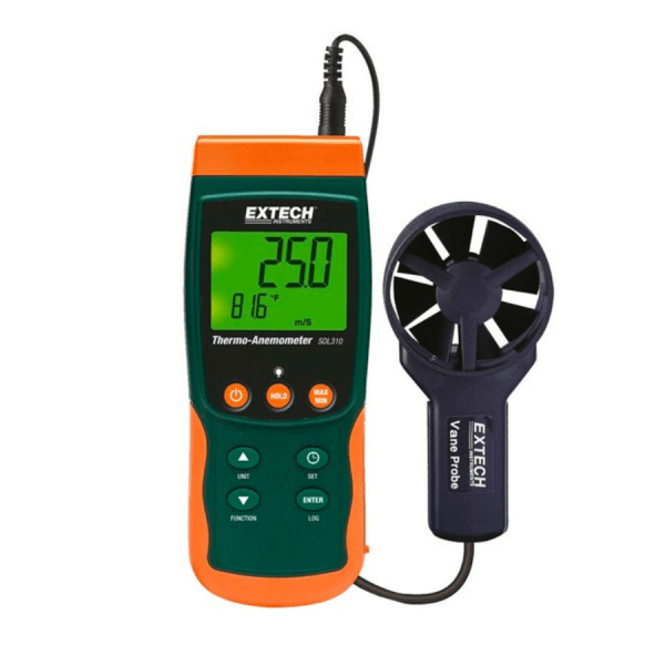 Extech SDL310 Thermo-Anemometer Datalogger