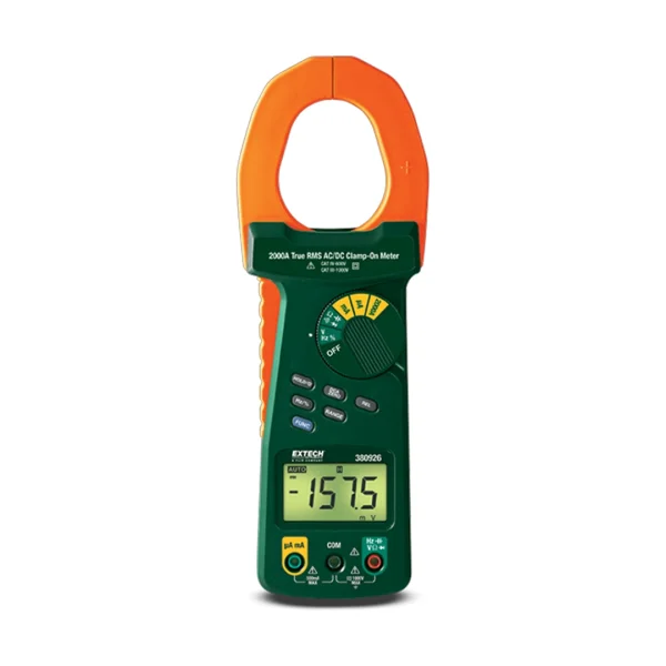 Extech 380926 2000A True RMS AC/DC Clamp Meter