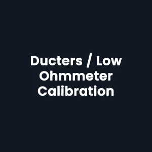 Ducters Low Ohmmeter