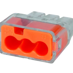 Ideal 12AWG PUSH-IN 3-PORT 100 BOX