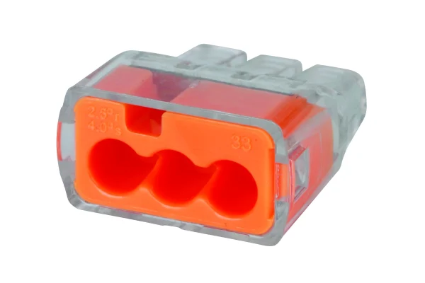Ideal 12AWG PUSH-IN 3-PORT 100 BOX