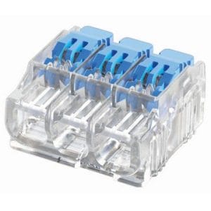 Ideal L3 3 PORT LEVER CONNECTOR 4 sq mm