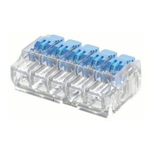 Ideal L5 5 PORT LEVER CONNECTOR 4 sq mm