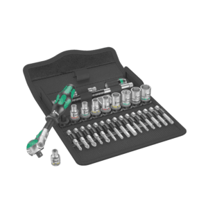 Wera 8100 SA 6 Zyklop Speed Ratchet Set (1/4" drive, metric)