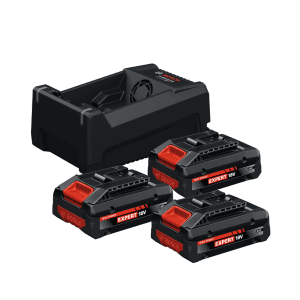 Bosch 3x EXBA 18V 4.0Ah + GAL 12V/18V-80 Expert Starter Set