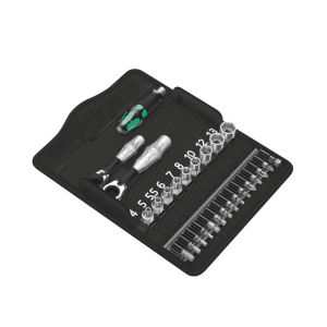 Wera Kraftform Kompakt Zyklop Mini 2 Ratchet, Socket & Bit Set