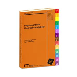 IET BS7671 Chapter Flags Tags Labels