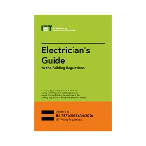 IET Electricians Guide to the Building Regulations