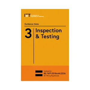 IET Guidance Notes 3 10th Edition
