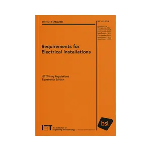 IET Wiring Regulations 18th Edition