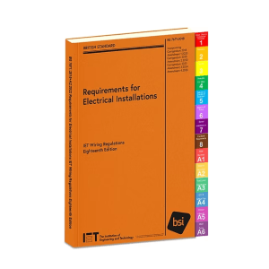 IET BS7671 Chapter Flags/Tags Labels