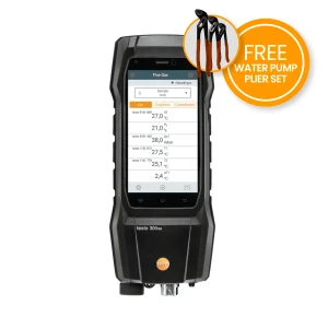 Testo 300+ Flue Gas Analyser (Choice of Sensor)