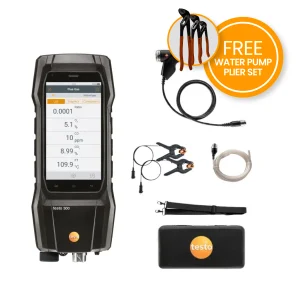 Testo 300+ Flue Gas Analyser Advanced Kit (Choice of Sensor)