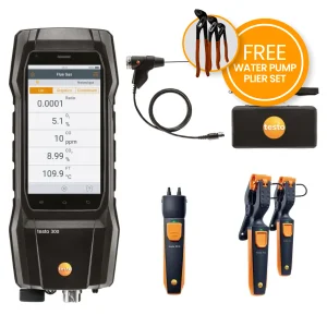 Testo 300+ Flue Gas Analyser Smart Kit