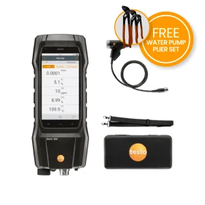 Testo 300+ Flue Gas Analyser Standard Kit