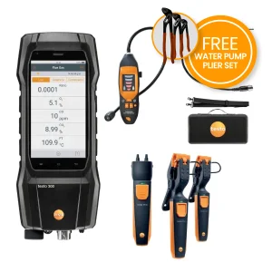 Testo 300+ Flue Gas Analyser Ultra Smart Kit