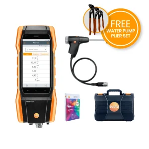 Testo 300LL Longlife Flue Gas Analyser Standard Kit