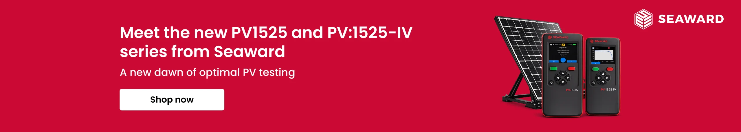 Seaward PV1525 and IV Solar PV Series Desktop