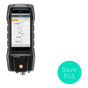 Testo 300+ Flue Gas Analyser