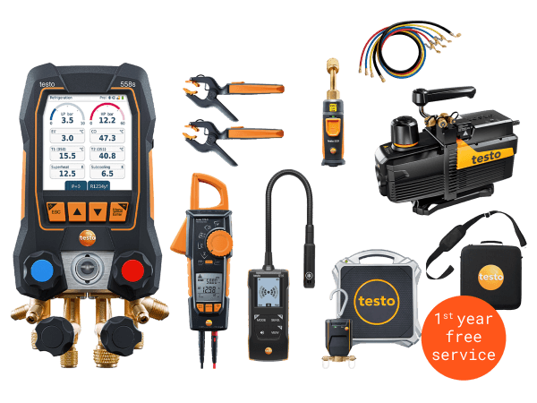 Testo 558s Ultimate Refrigeration Kit