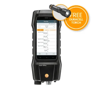 Testo 300+ Flue Gas Analyser Torch