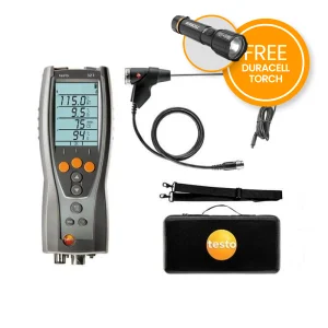 Testo 300LL Longlife Flue Gas Analyser Standard Kit Torch_1
