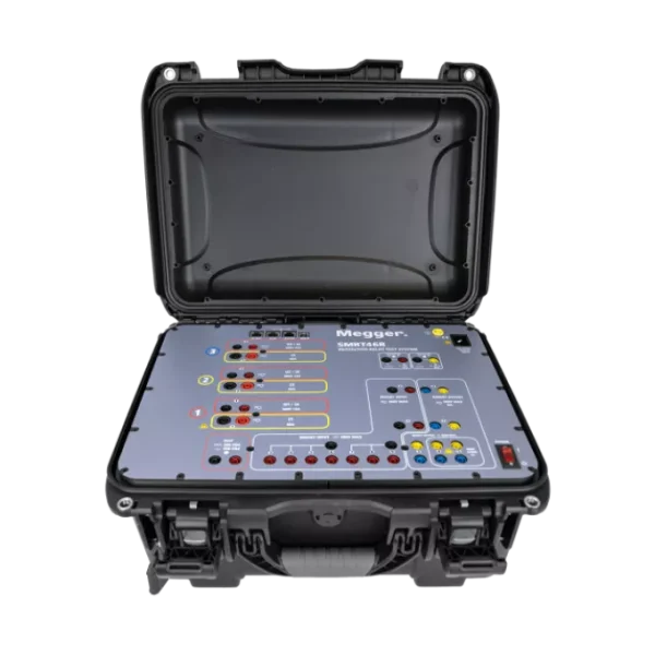 Megger SMRT46R Multi-Phase Relay Tester front on