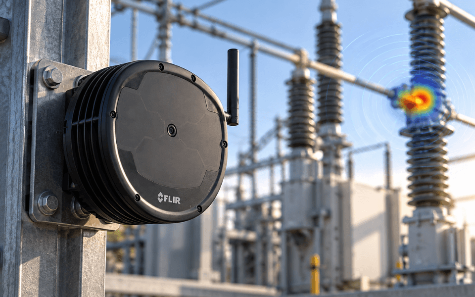 Introducing the FLIR Si2a-Pro: Continuous Acoustic Monitoring for Critical Assets